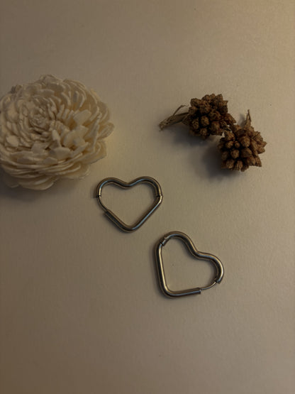 Heart earrings