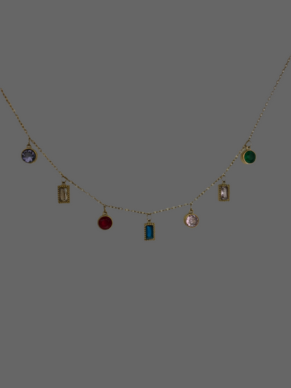 Bejeweled necklace